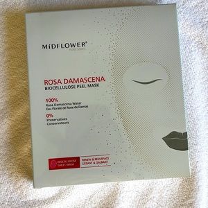 Midflower Pure Series Rosa Damascena Biocellulose Peel Sheet Face Mask